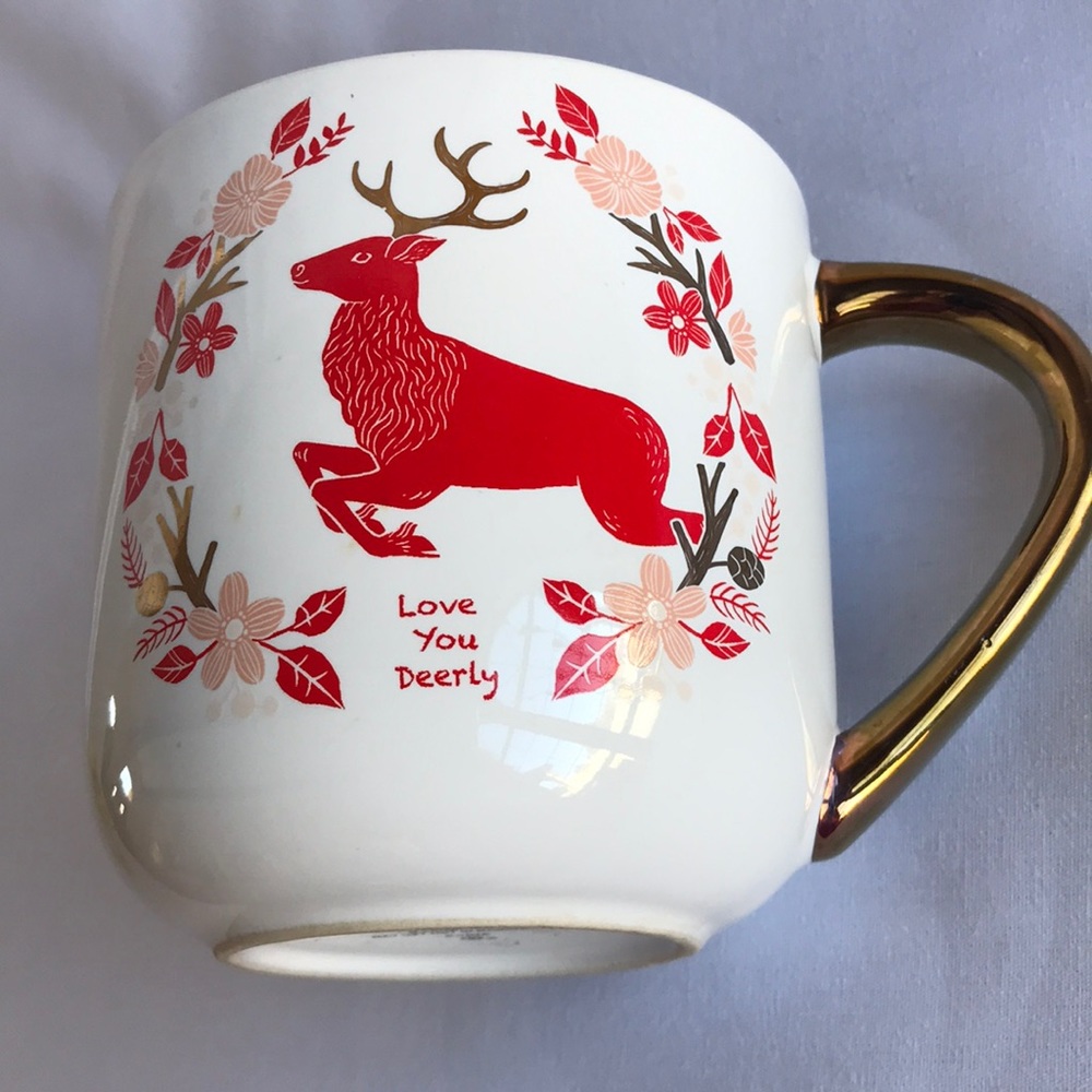 Love You Deerly Stoneware Mug